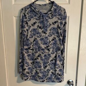 Latched Mama Floral Nursing Hoodie